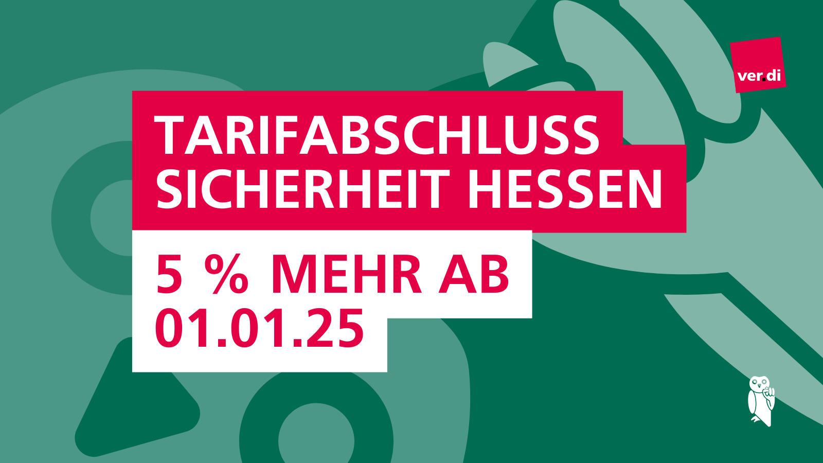Sicherheitsgewerbe Tarifabschluss sichert 5 zum 01.01. • WaSiHessen.de