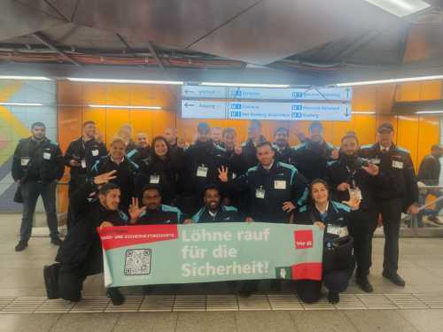 WISAG Fahrausweisprüfdienst der vgf Frankfurt